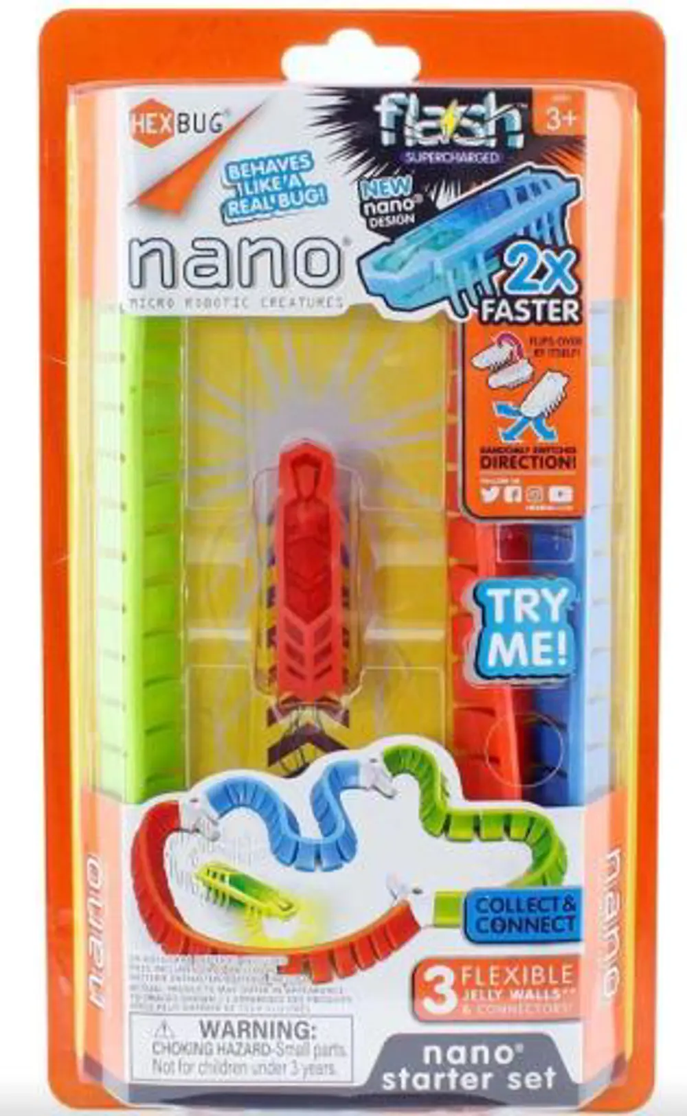 NECO HEXBUG 433-7124 FLASH NANO BASLAN.SETI.AST-4