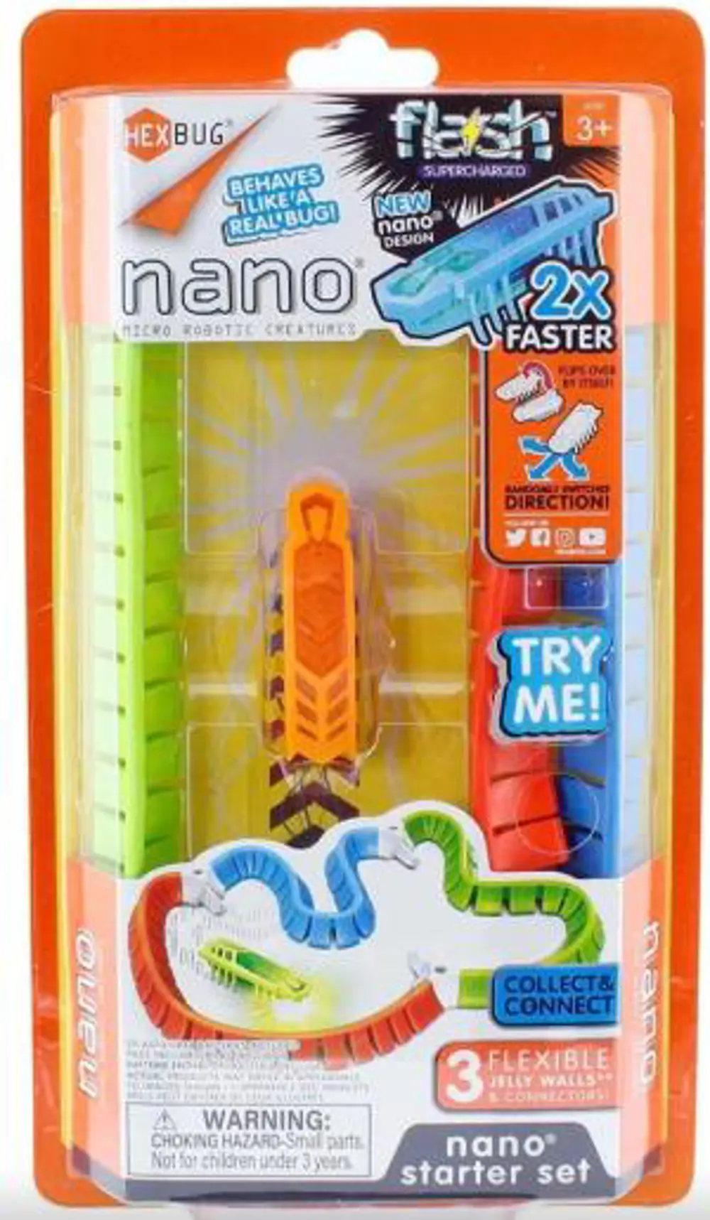 NECO HEXBUG 433-7124 FLASH NANO BASLAN.SETI.AST-4