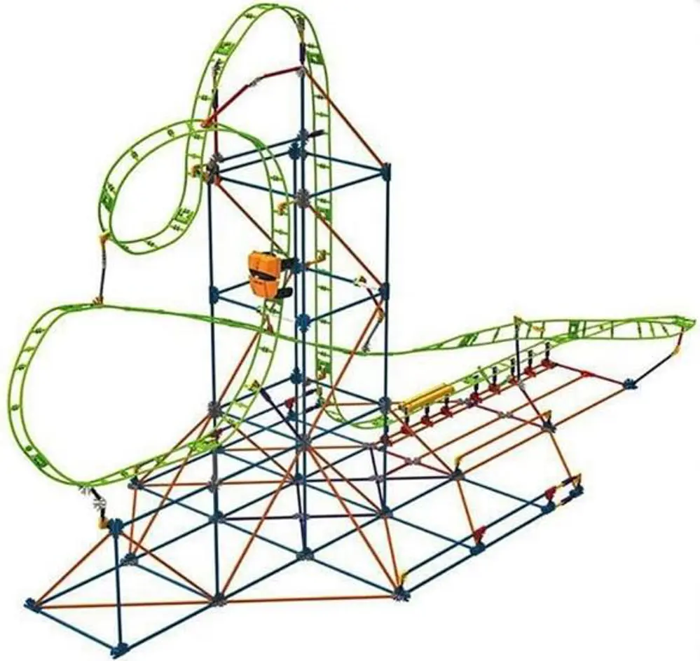 NECO K'NEX 15407 INFINITE JOURNEY ROLLER COASTER