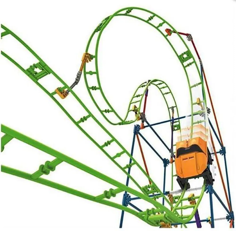 NECO K'NEX 15407 INFINITE JOURNEY ROLLER COASTER