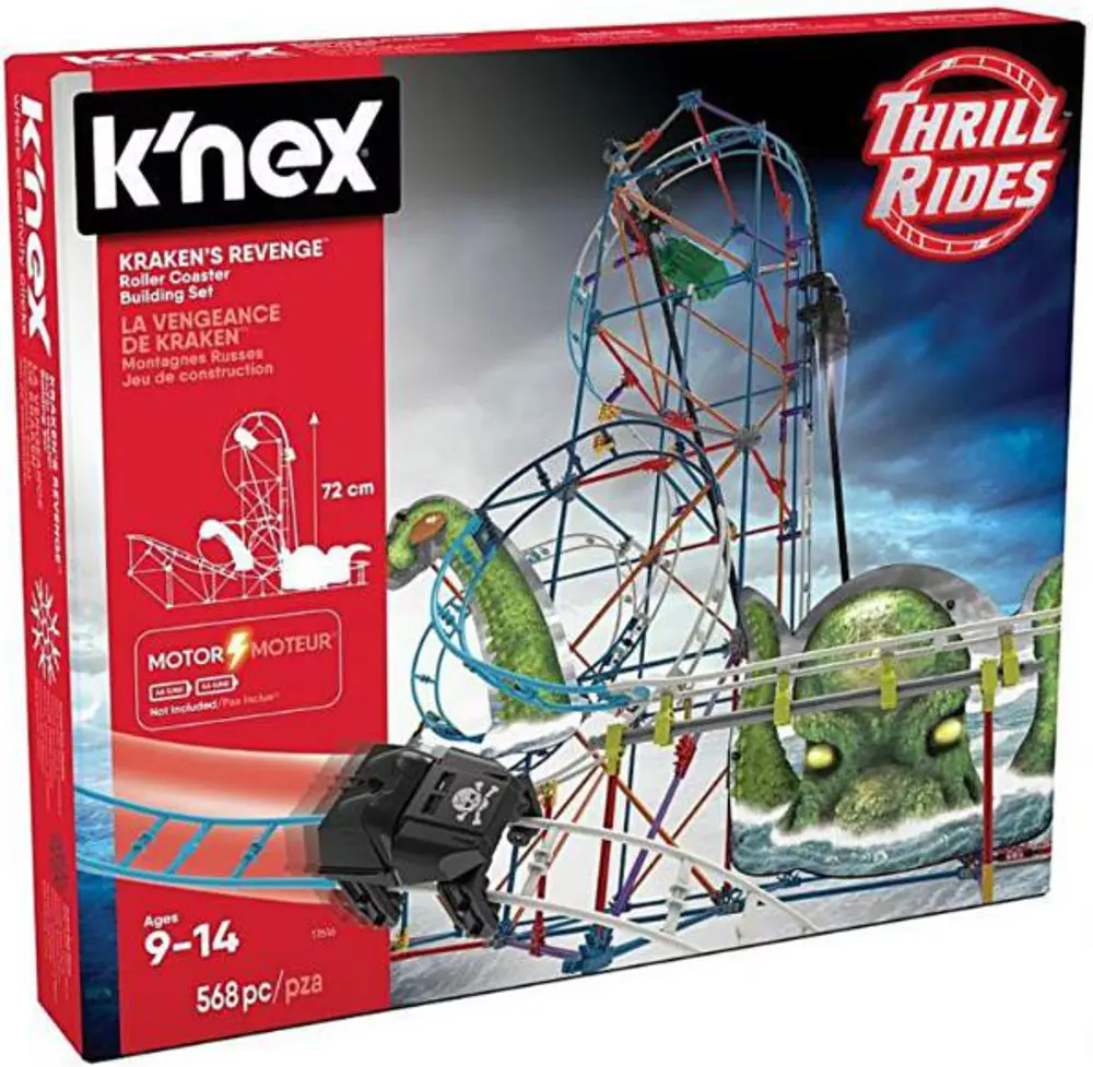 NECO K'NEX 17616 KRAKENS REVENGE MOTORLU