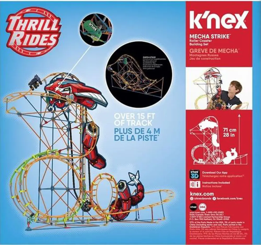 NECO K'NEX 18515 MECHA STRIKE MOTORLU