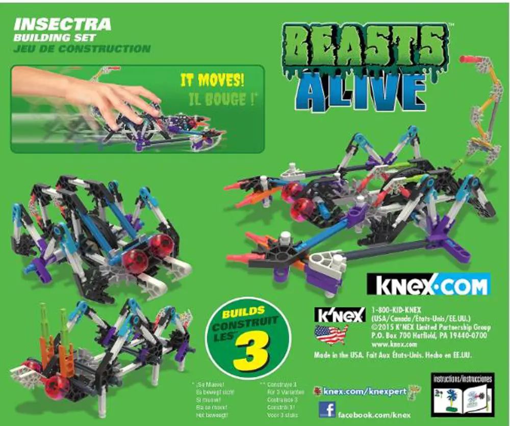 NECO K'NEX 34481 INSECTRA YAPIM SETI-4
