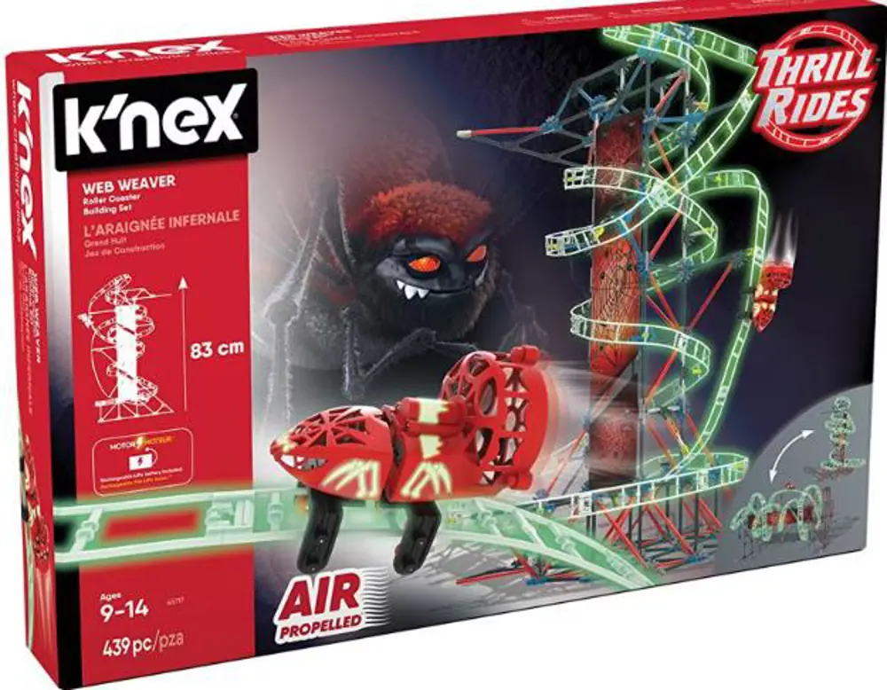 NECO K'NEX 45717 WEB WEAVER ROLLER COASTER MOTOR-2