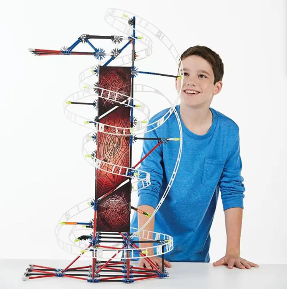 NECO K'NEX 45717 WEB WEAVER ROLLER COASTER MOTOR-2