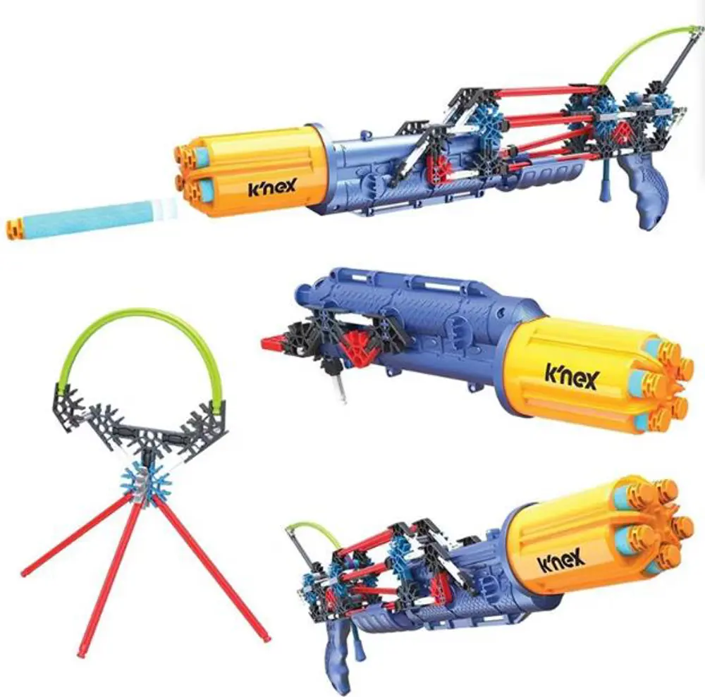 NECO K'NEX 47023 BARACUDA ROTOSHOT BLASTER-2