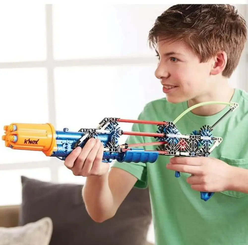 NECO K'NEX 47023 BARACUDA ROTOSHOT BLASTER-2