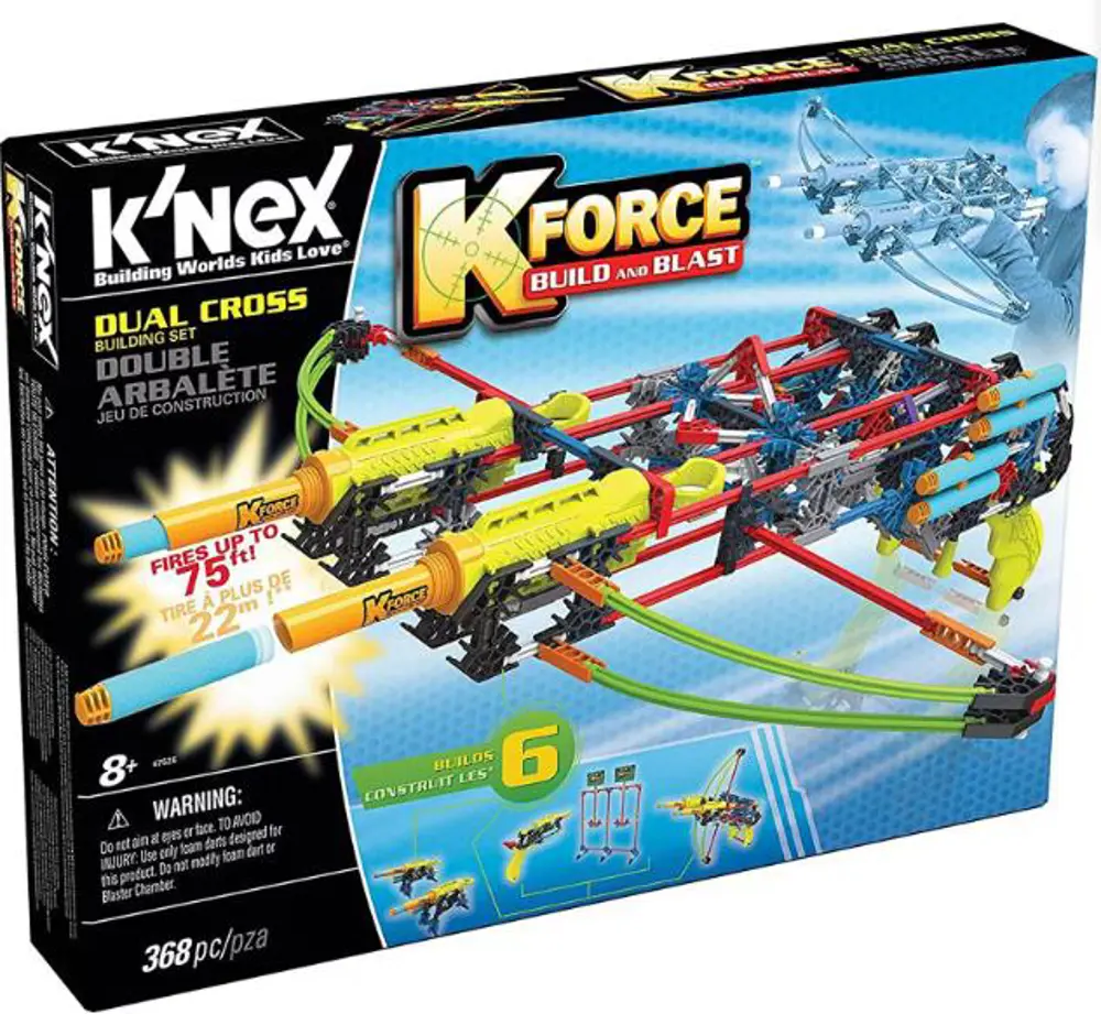 NECO K'NEX 47526 DUAL CROSS SET-2