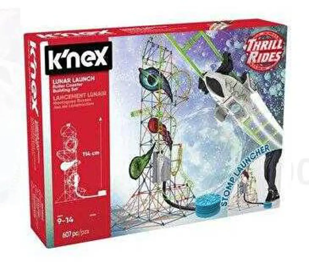 NECO K'NEX 51425 LUNAR LAUNCH ROLLER COASTER-2