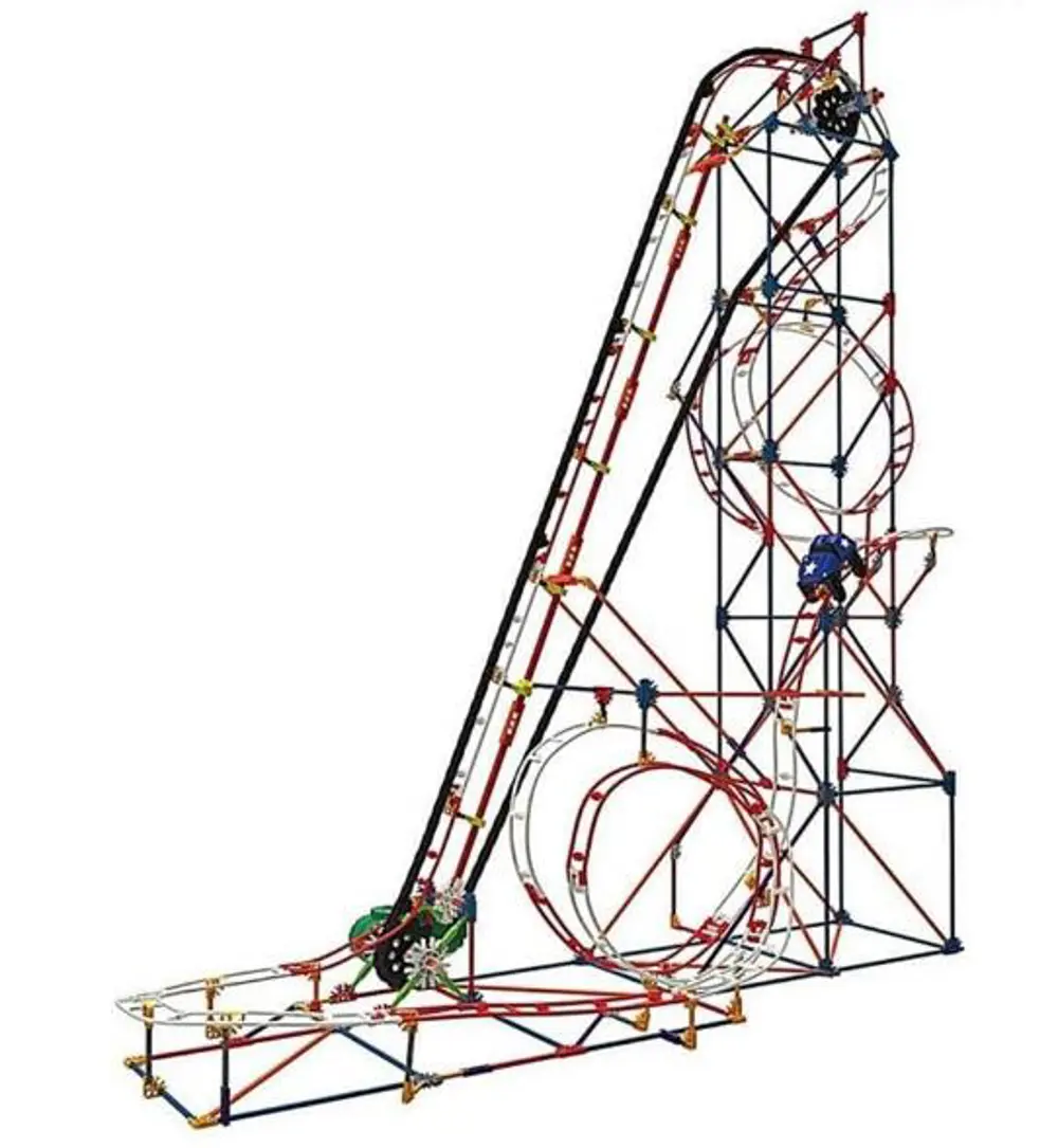 NECO K'NEX 59440 ALL STAR ADVENTURE ROLLER COASTER