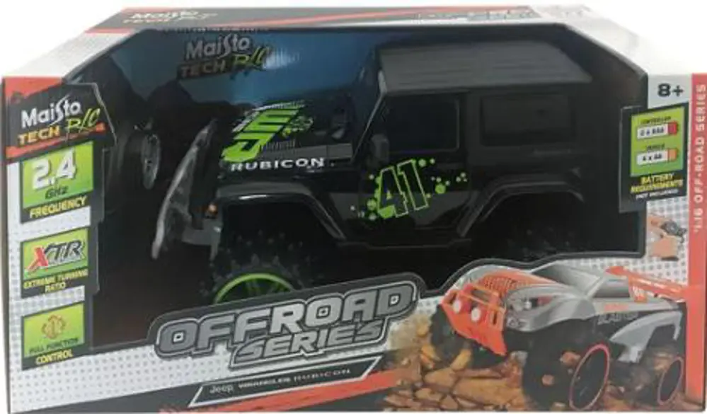 NECO MAISTO 82704 1/16 OFF ROAD SERI JEEP WRANGLER-4