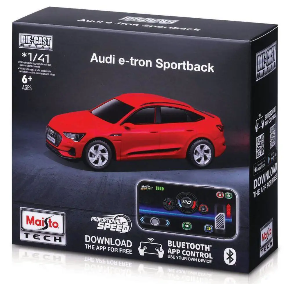 NECO MAISTO RC 1:41 20048 APP CONTROL KUM.AUDI E-TRON SPORTBACK