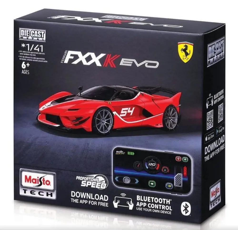 NECO MAISTO RC 1:41 20051 APP CONTROL KUM.FERRARI FXX KEVO