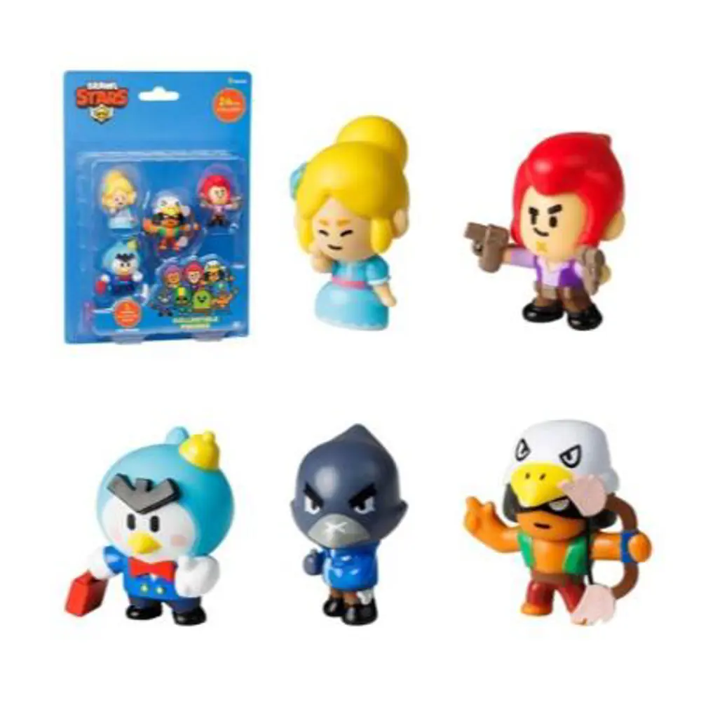 NECO PMI BRAWL STARS BRW2040 5'LI FIGUR ASST-24