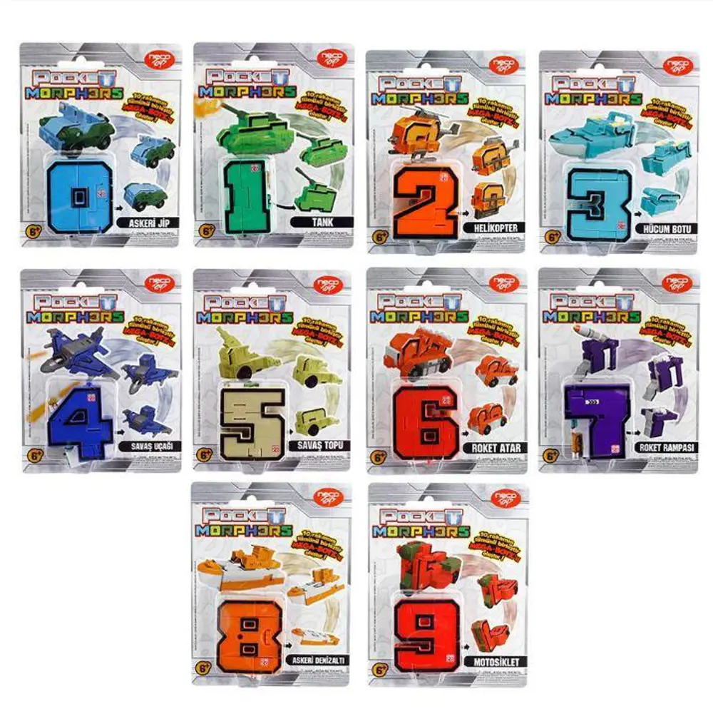 NECO POCKET MORPHERS 6888 20'LI STAND ASORTI