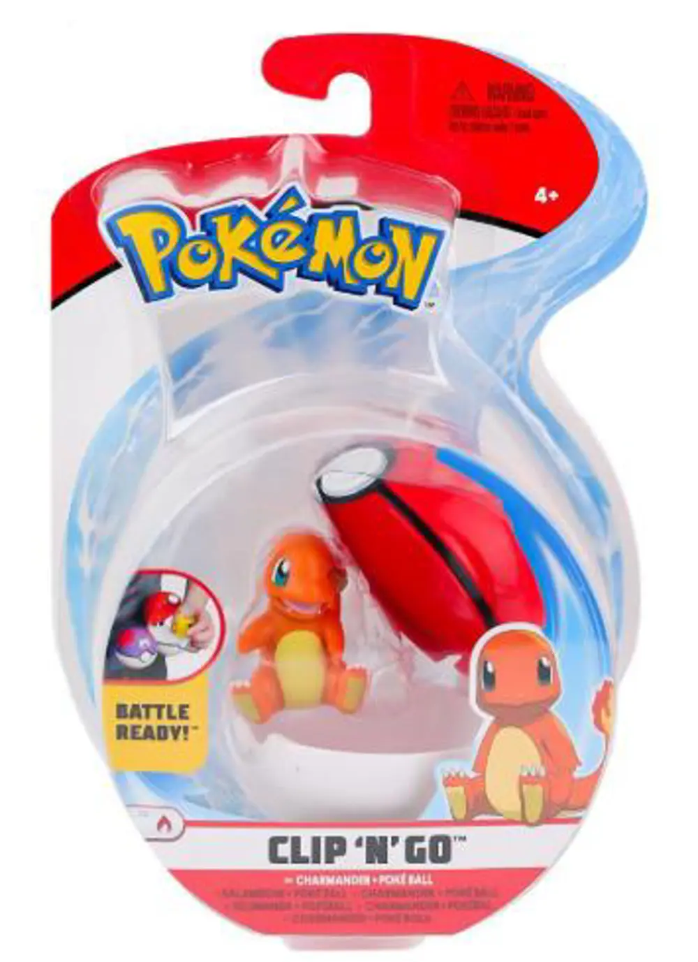 NECO POKEMON CLIP PKW0145 N'GO CHARMANDER-6