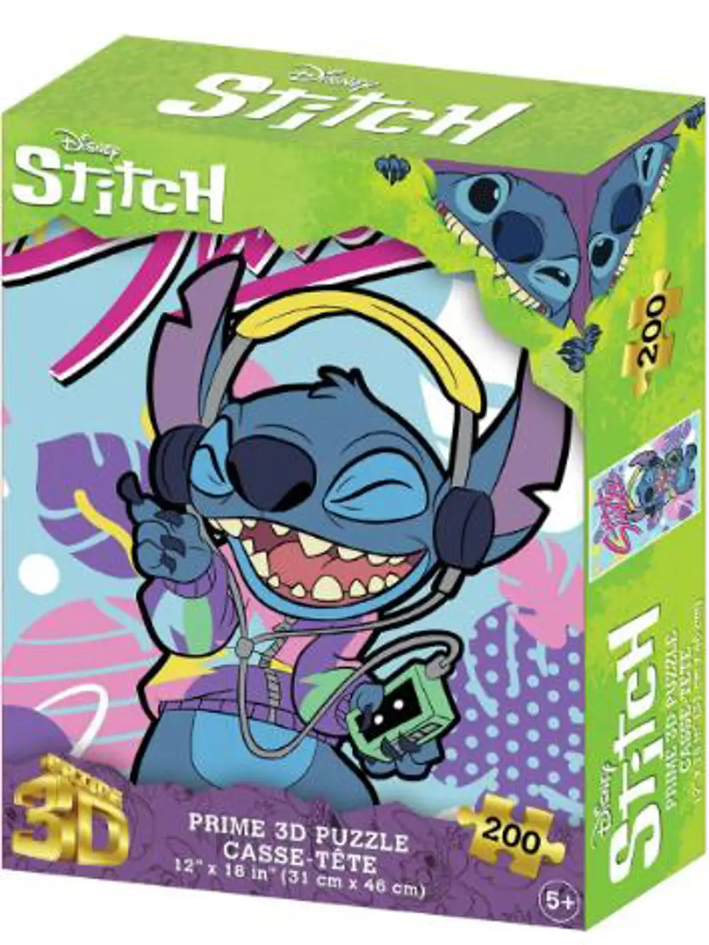 NECO PRIME 3D PUZ 200 PRC 33394 DISNEY STITCH NECO PRIME 3D PUZ 200 PRC 33394 DISNEY STITCH
