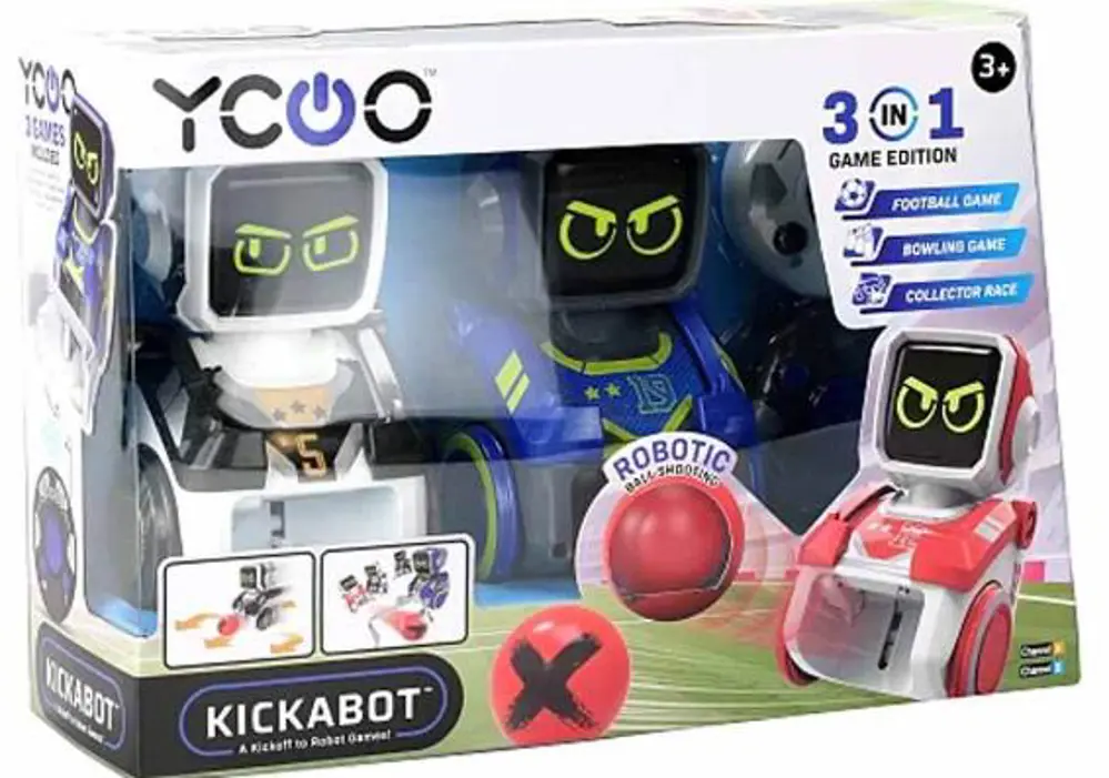 NECO SILVERLIT 88549 KICKABOTAT IKILI SET-6 NECO SILVERLIT 88549 KICKABOTAT IKILI SET-6