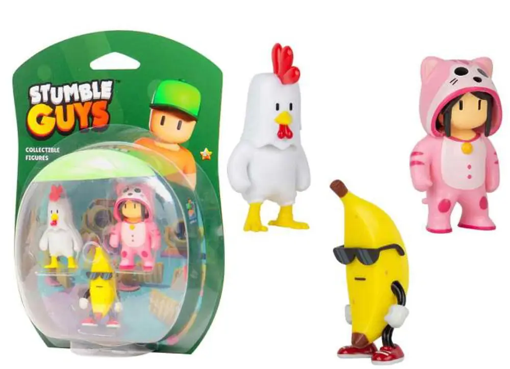 NECO STUMBLE GUYS SG2020 3'LU FIGUR ASORTI-12