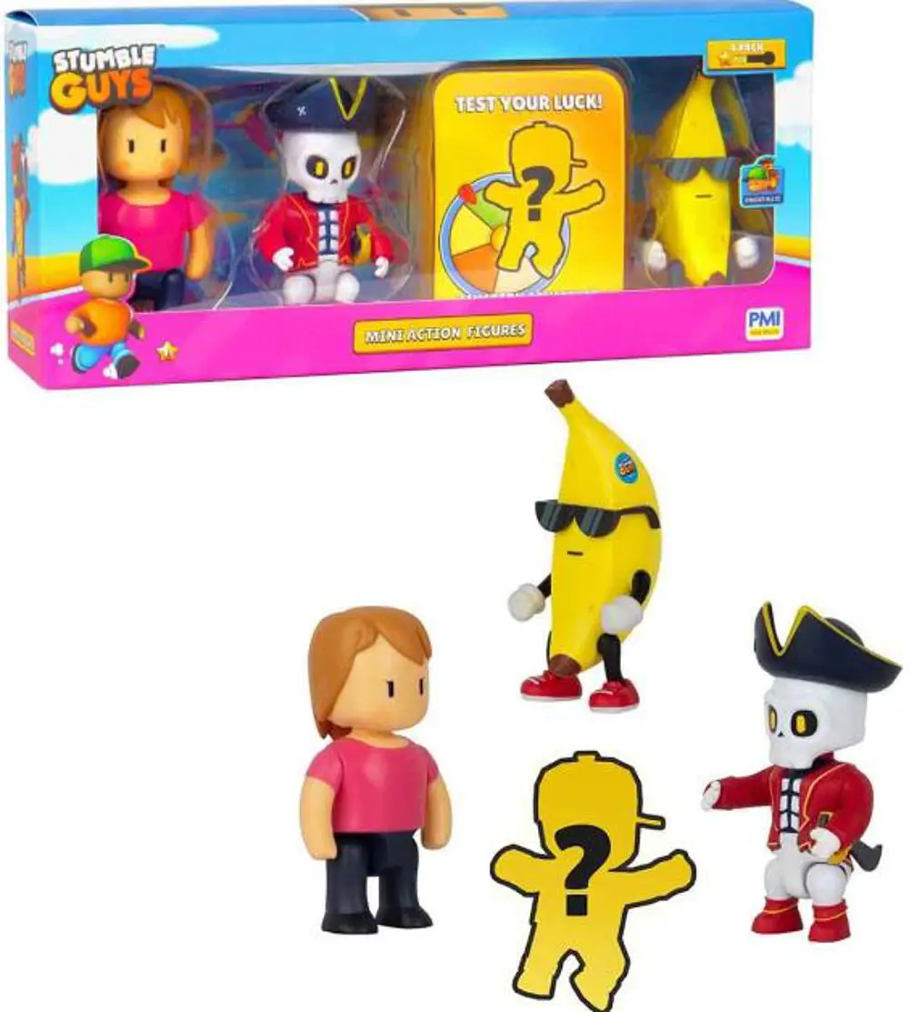 NECO STUMBLE GUYS SG3004 4'LU AKSIYON FIG.AST-12