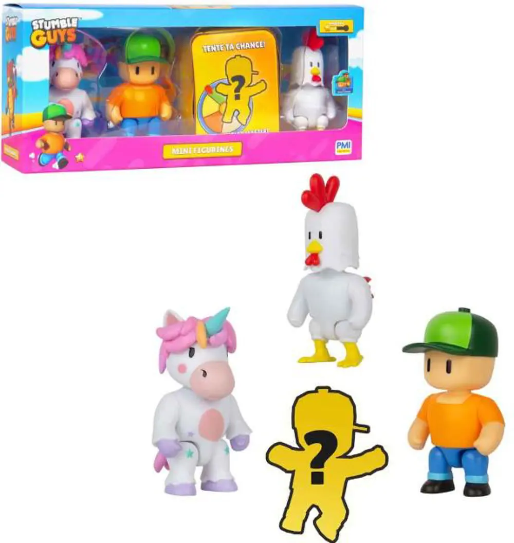 NECO STUMBLE GUYS SG3004 4'LU AKSIYON FIG.AST-12