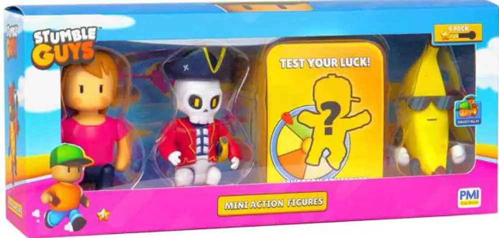 NECO STUMBLE GUYS SG3004 4'LU AKSIYON FIG.AST-12