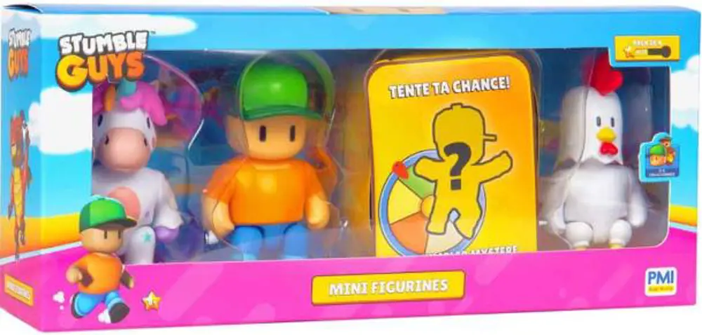 NECO STUMBLE GUYS SG3004 4'LU AKSIYON FIG.AST-12