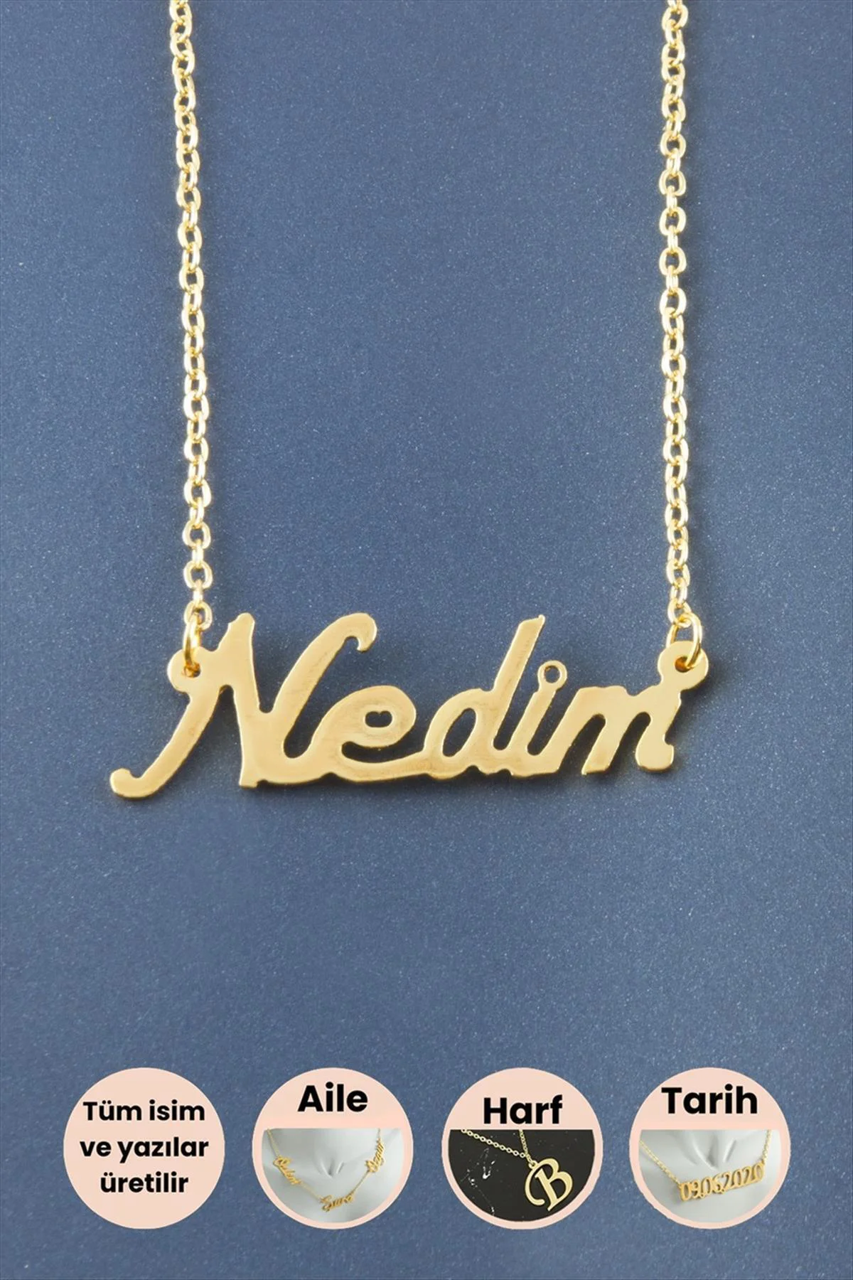 Nedim İsimli Kolye