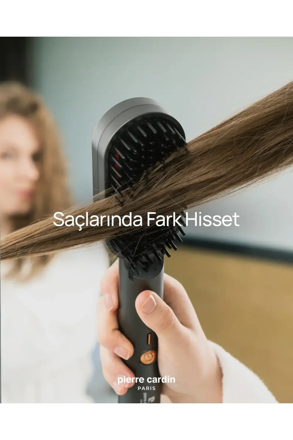 Negatif Iyonlu Ve Kızılötesi Işınlı Saç Düzleştirici Tarak Pc-d30