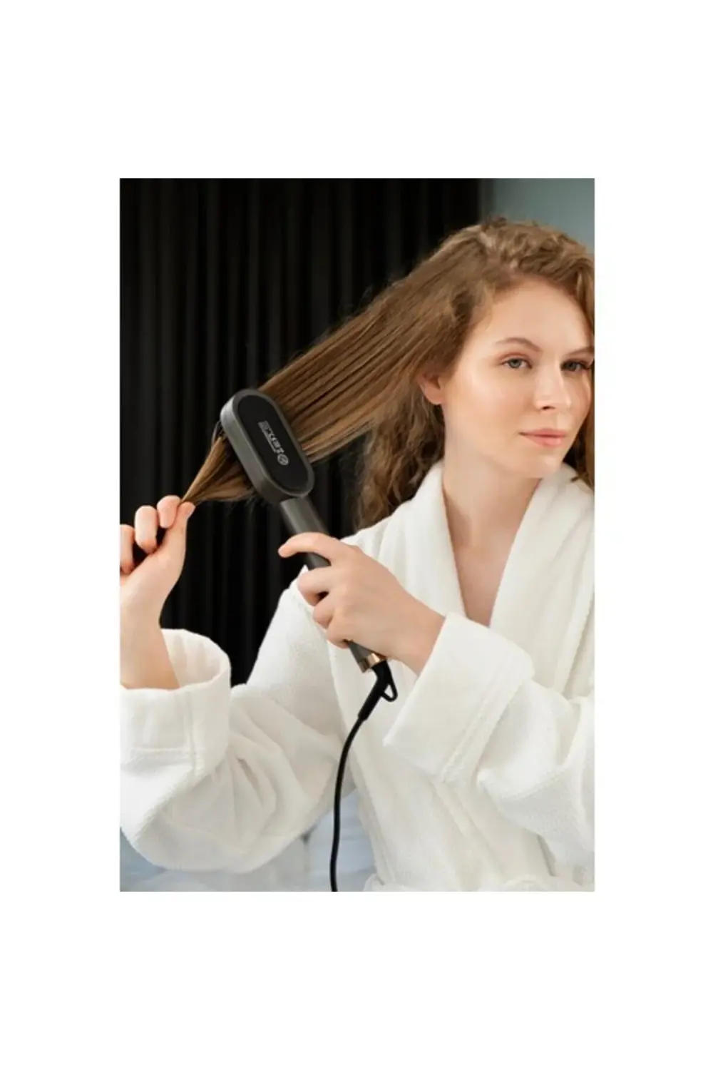 Negatif Iyonlu Ve Kızılötesi Işınlı Saç Düzleştirici Tarak Pc-d30