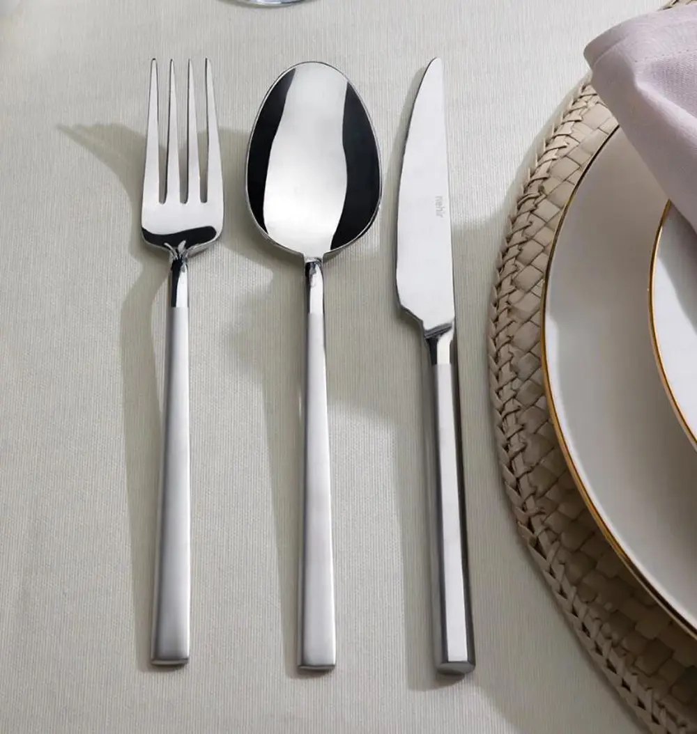 Nehir Dalyan Saten 89 Parça Çatal Kaşık Bıçak Seti