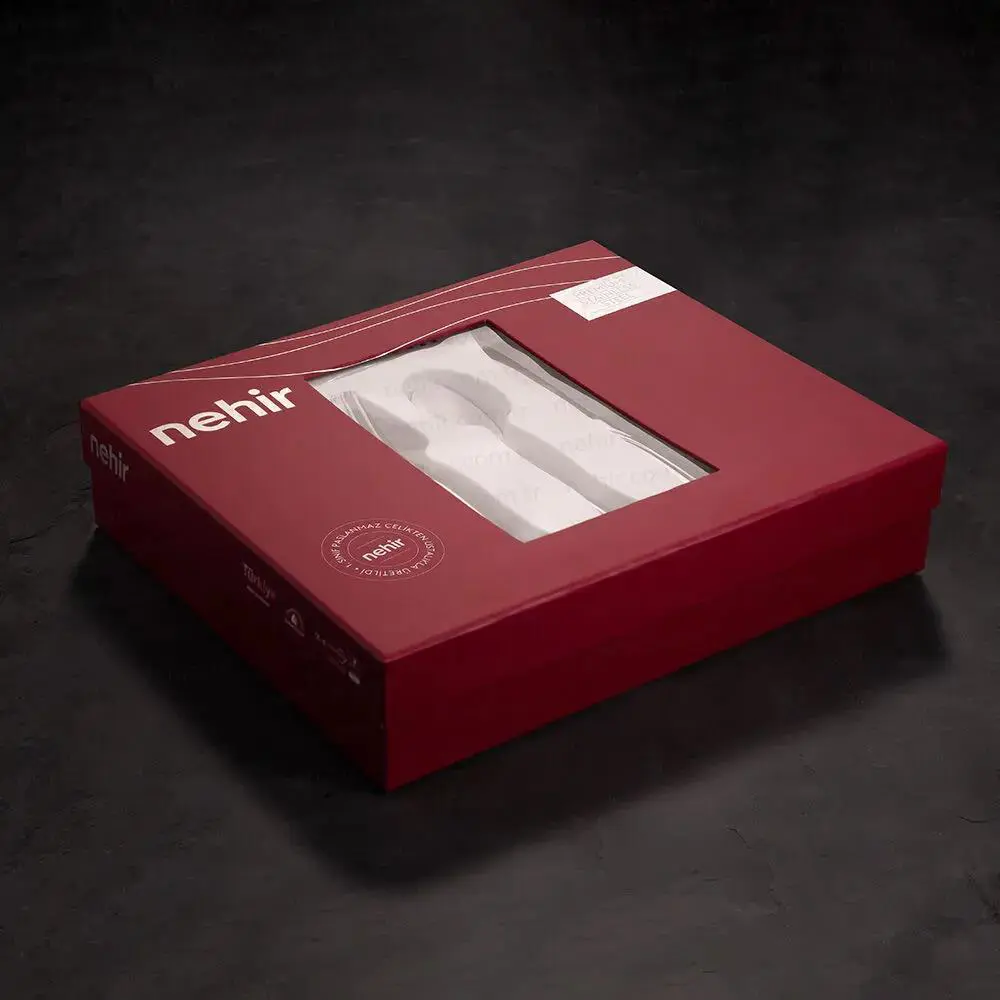 Nehir Fulya Titanyum Altın 89 Parça Kutulu Çatal Kaşık Bıçak Takı