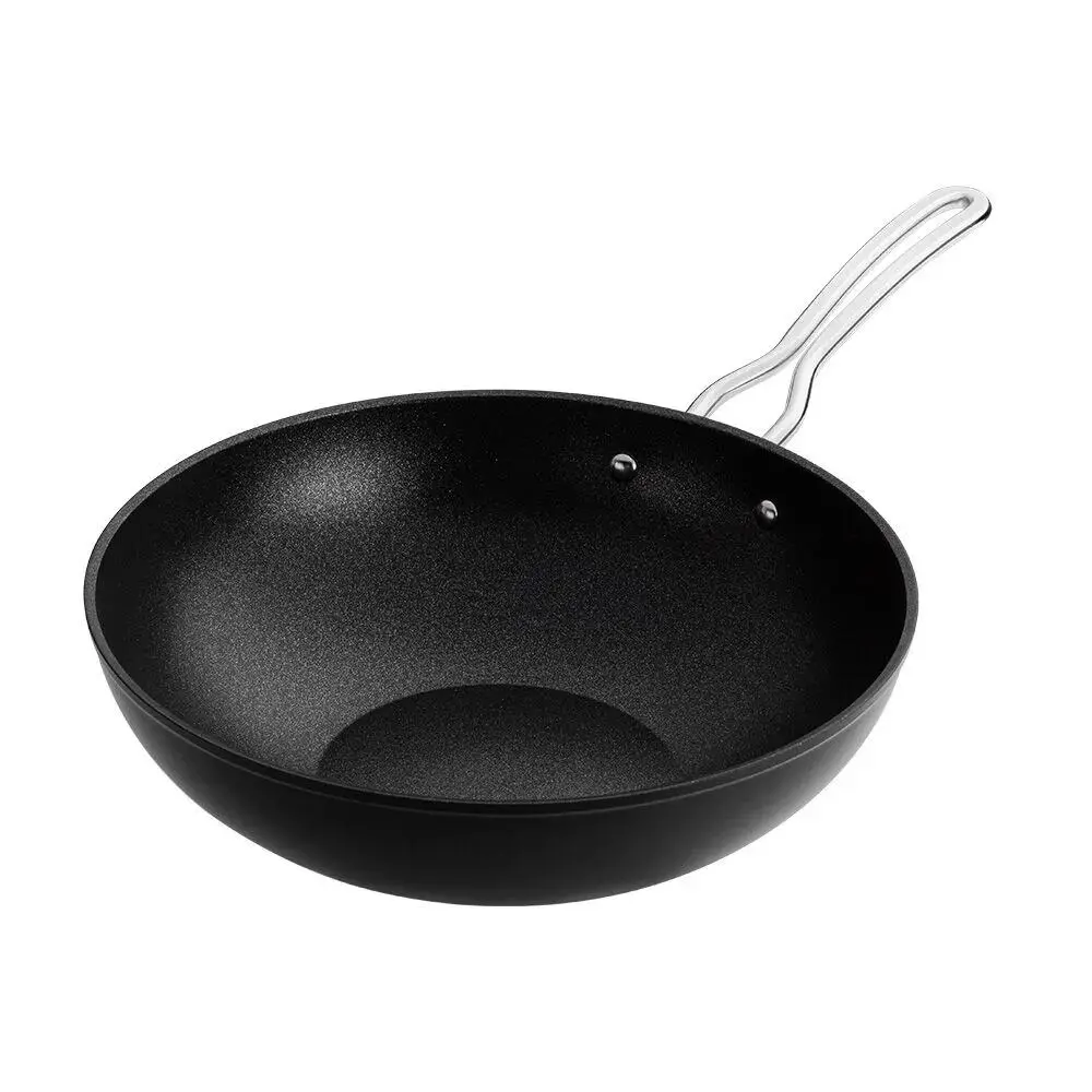 Nehir Galaxy Titanium Siyah Wok Tava 28 Cm Nehir Galaxy Titanium Siyah Wok Tava 28 Cm