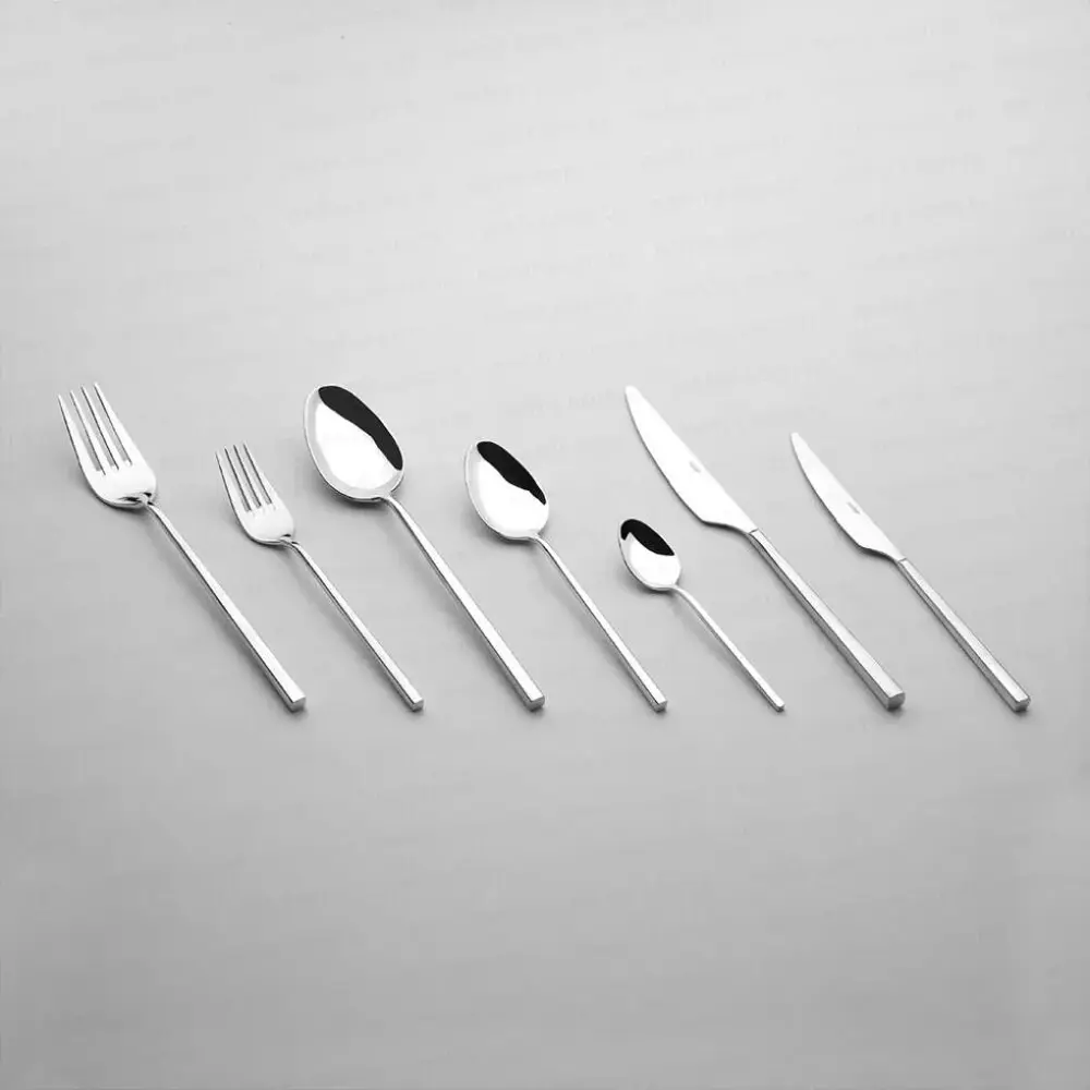 Nehir Gloria Sade 12 Kişilik 84 Parça Kutulu Çatal Kaşık Bıçak Ta