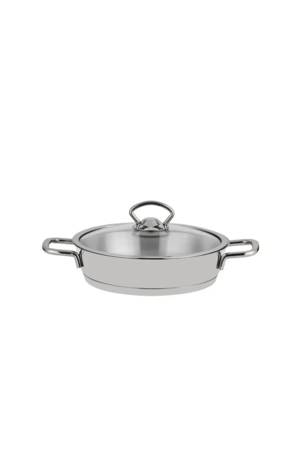 Nehir Silver Çelik 6 Parça Omlet Sahan Seti
