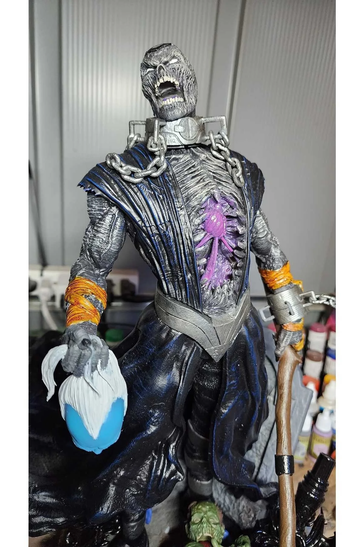 Nekron Ölümün Vücut Bulmuş Hali DC Comics Boyalı Figür 30 CM (BÜYÜK BOY)