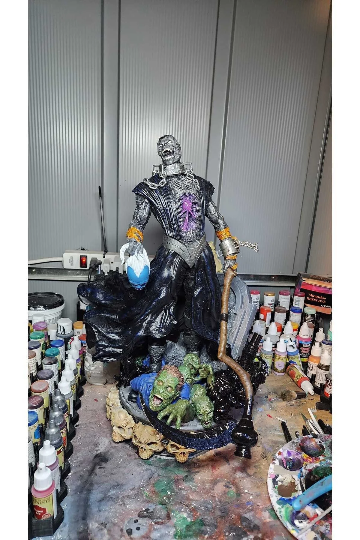 Nekron Ölümün Vücut Bulmuş Hali DC Comics Boyalı Figür 30 CM (BÜYÜK BOY)