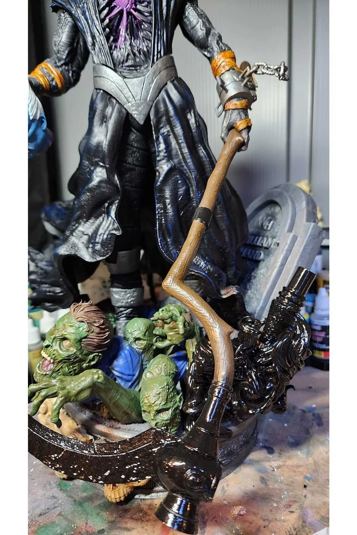 Nekron Ölümün Vücut Bulmuş Hali DC Comics Boyalı Figür 30 CM (BÜYÜK BOY)
