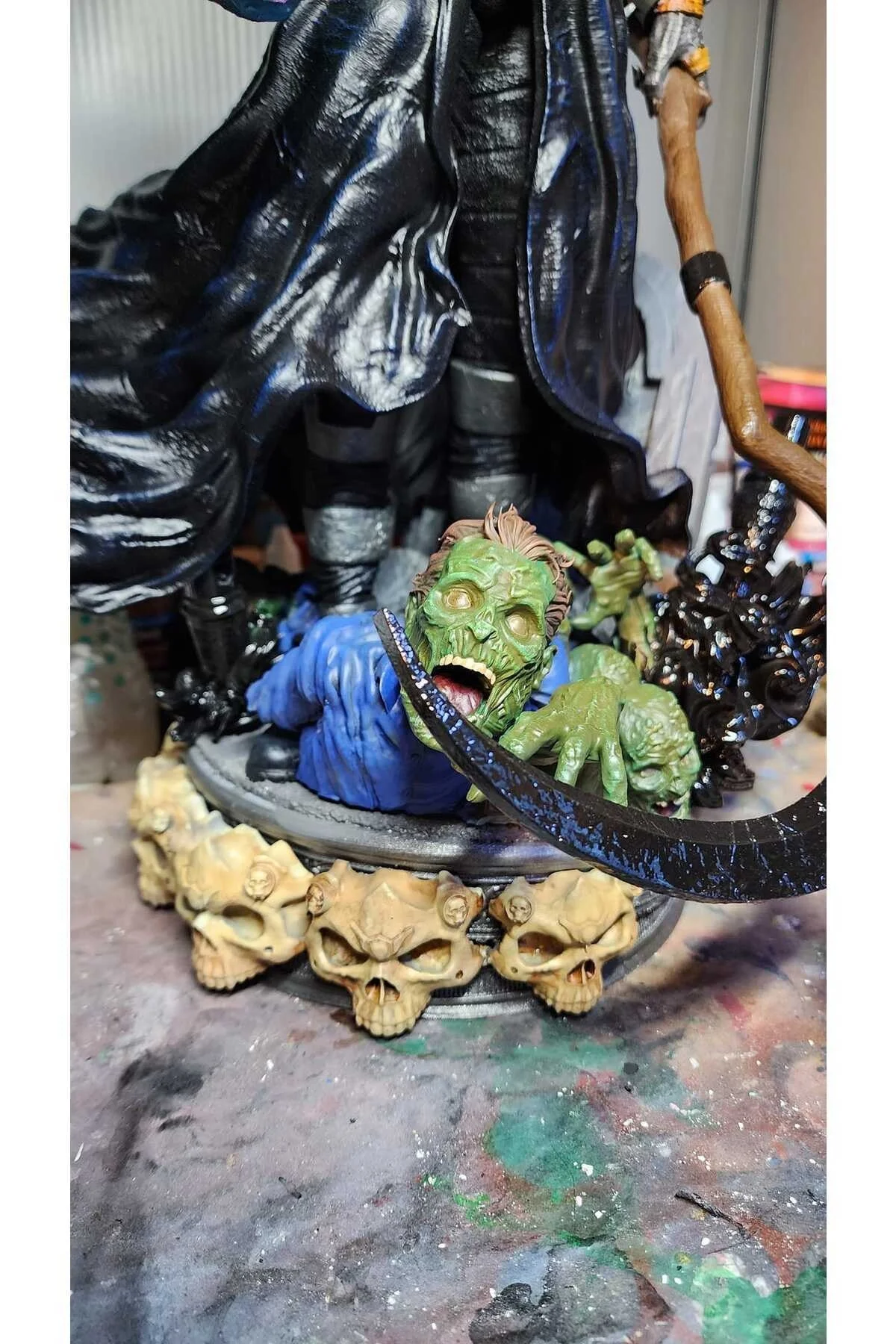 Nekron Ölümün Vücut Bulmuş Hali DC Comics Boyalı Figür 30 CM (BÜYÜK BOY)