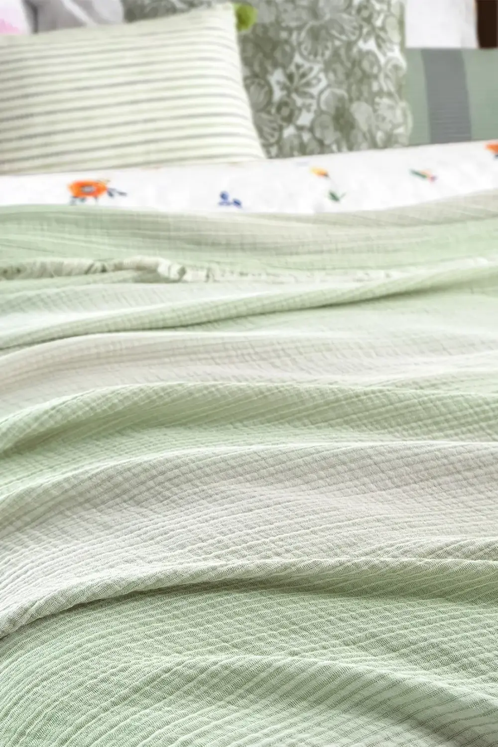 Sarev Nelson Çift Kişilik %100 Pamuk Yatak Örtüsü Sarev Nelson Çift Kişilik %100 Pamuk Yatak Örtüsü