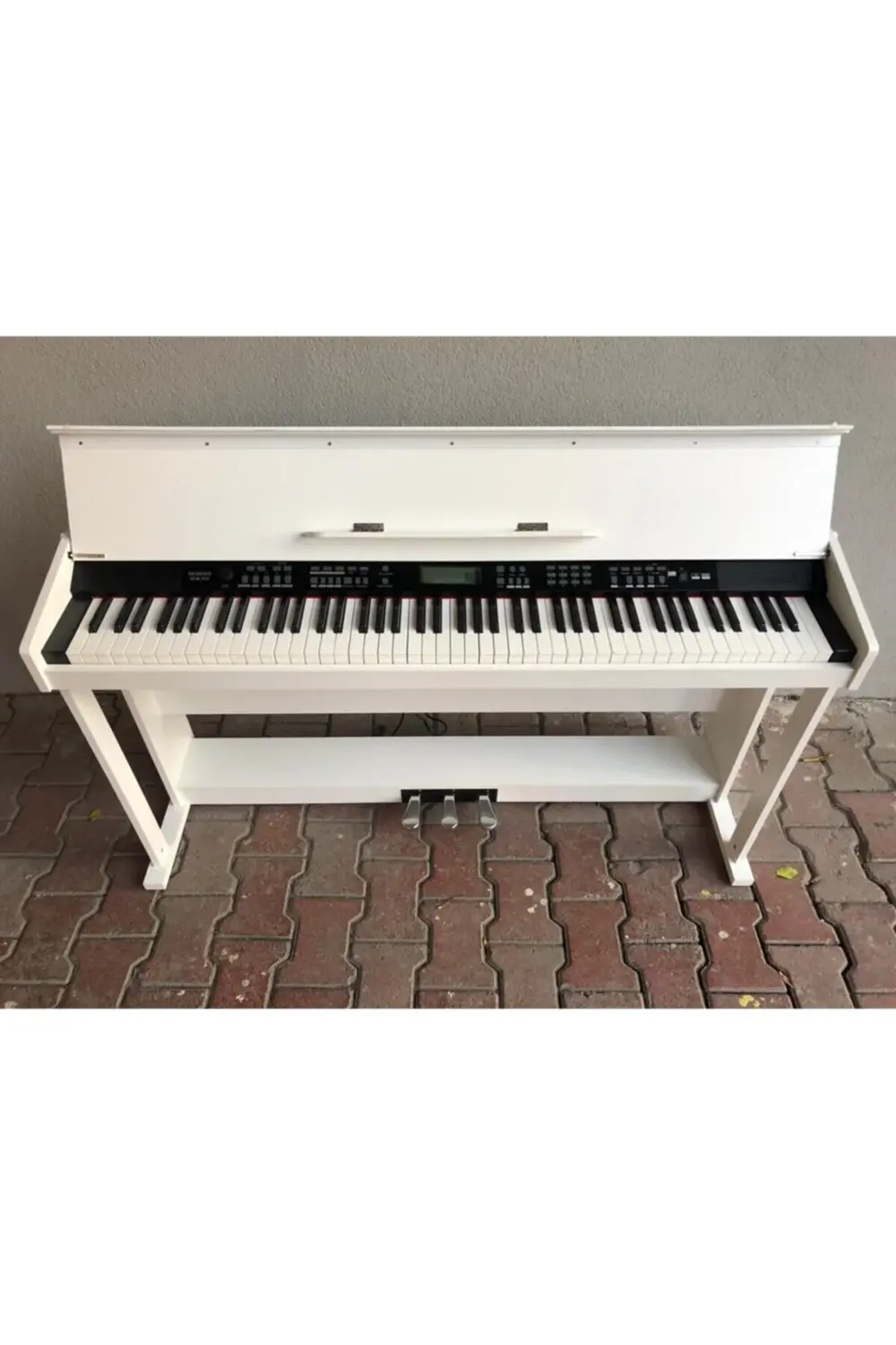Nem-969 Beyaz Renk 88 Tuş Dijital Piyano