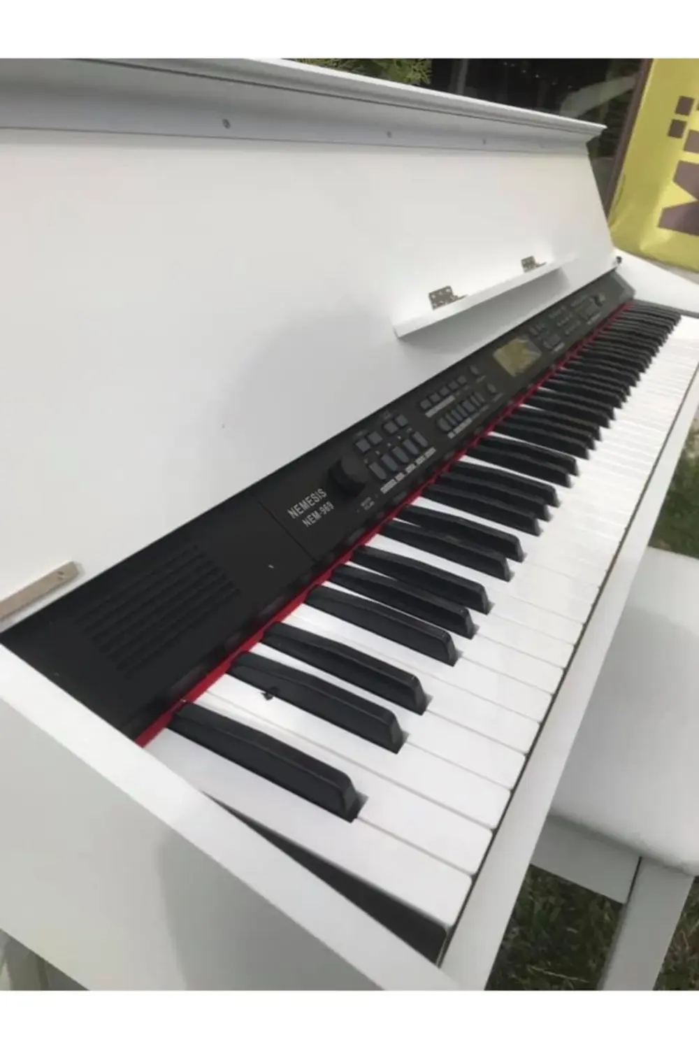 Nem-969 Beyaz Renk 88 Tuş Dijital Piyano