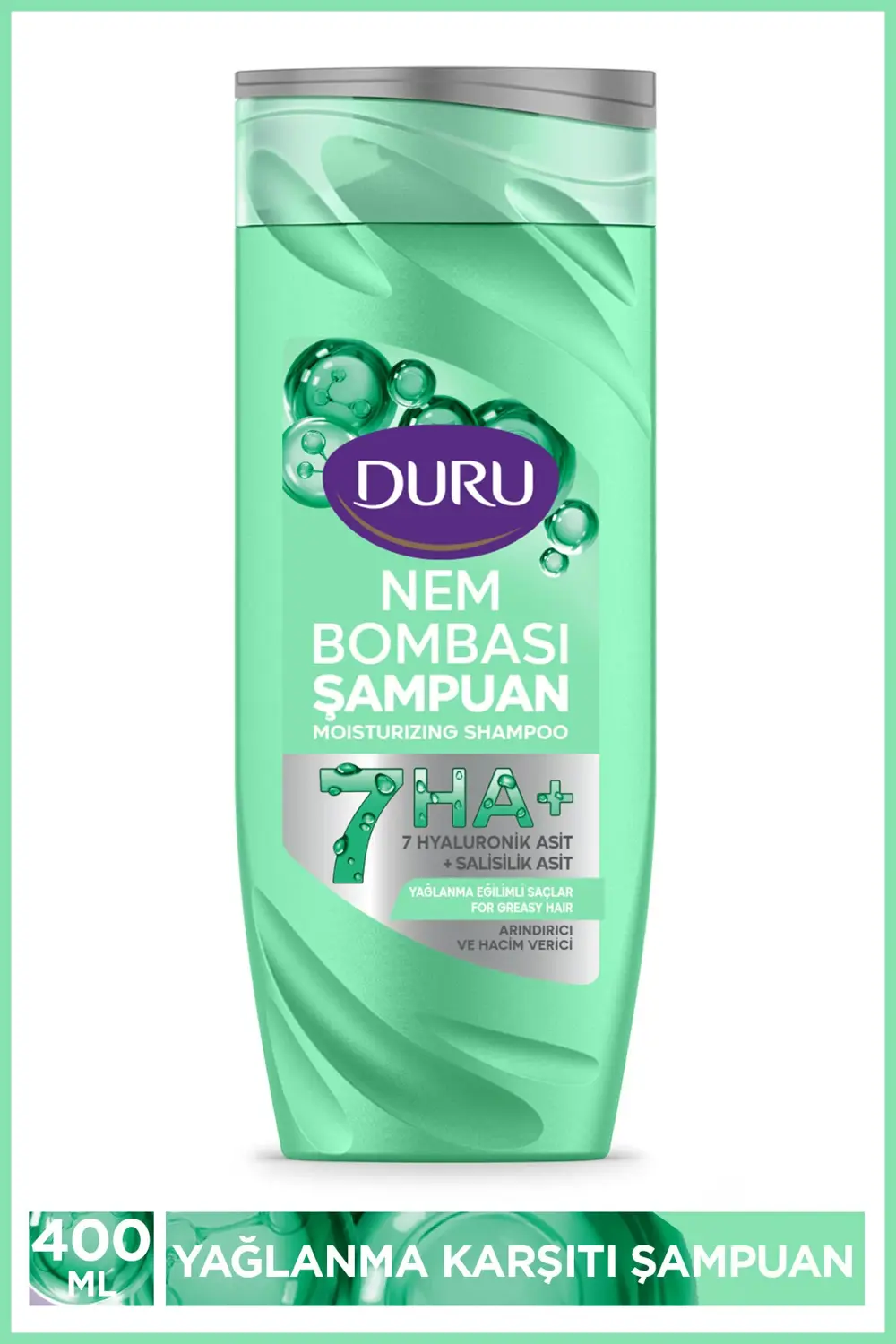 Nem Bombası Yağlanma Eğilimli Saçlar İçin Arındırıcı ve Hacim Ver