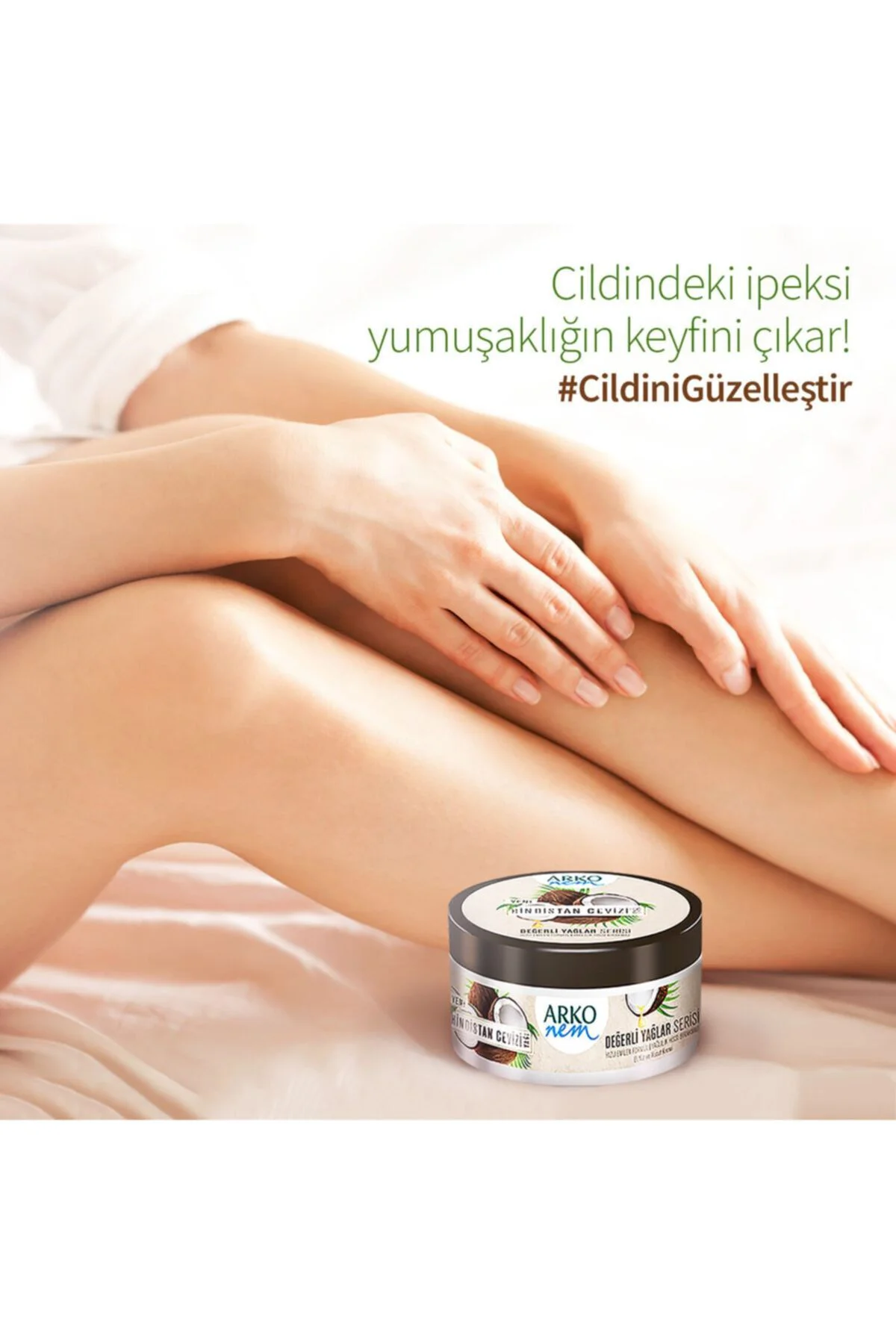 Nem Krem Hindistan Cevizi Yağı 250 ml 2 Adet