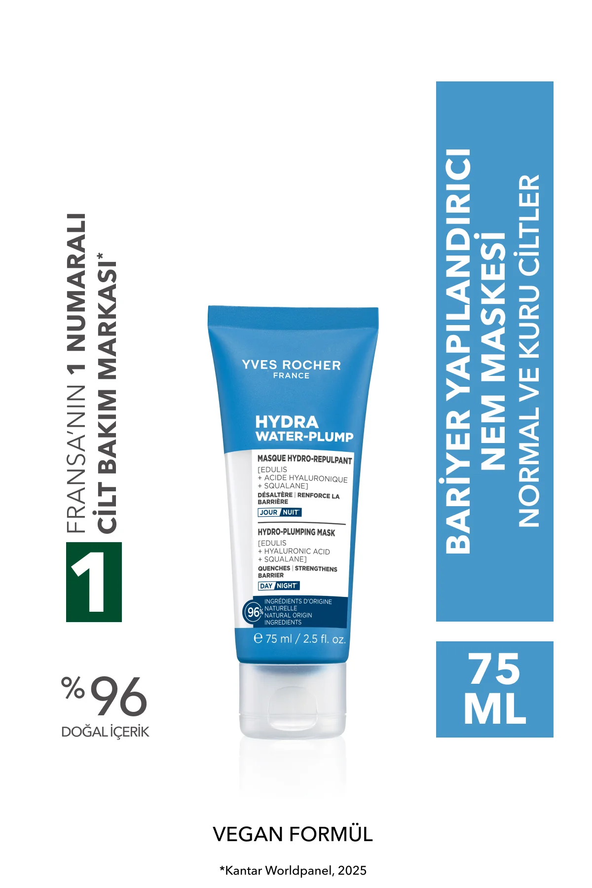 Nem Maskesi - Hyaluronik Asit, Skualen, Shea- Hydra Water Plump N