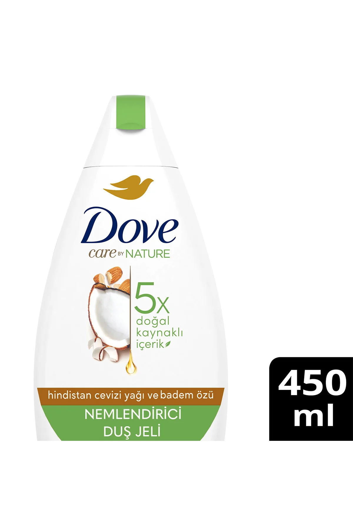 Nemlendirici Duş Jeli Hindistan Cevizi Yağı Ve Badem Özü 450 ml