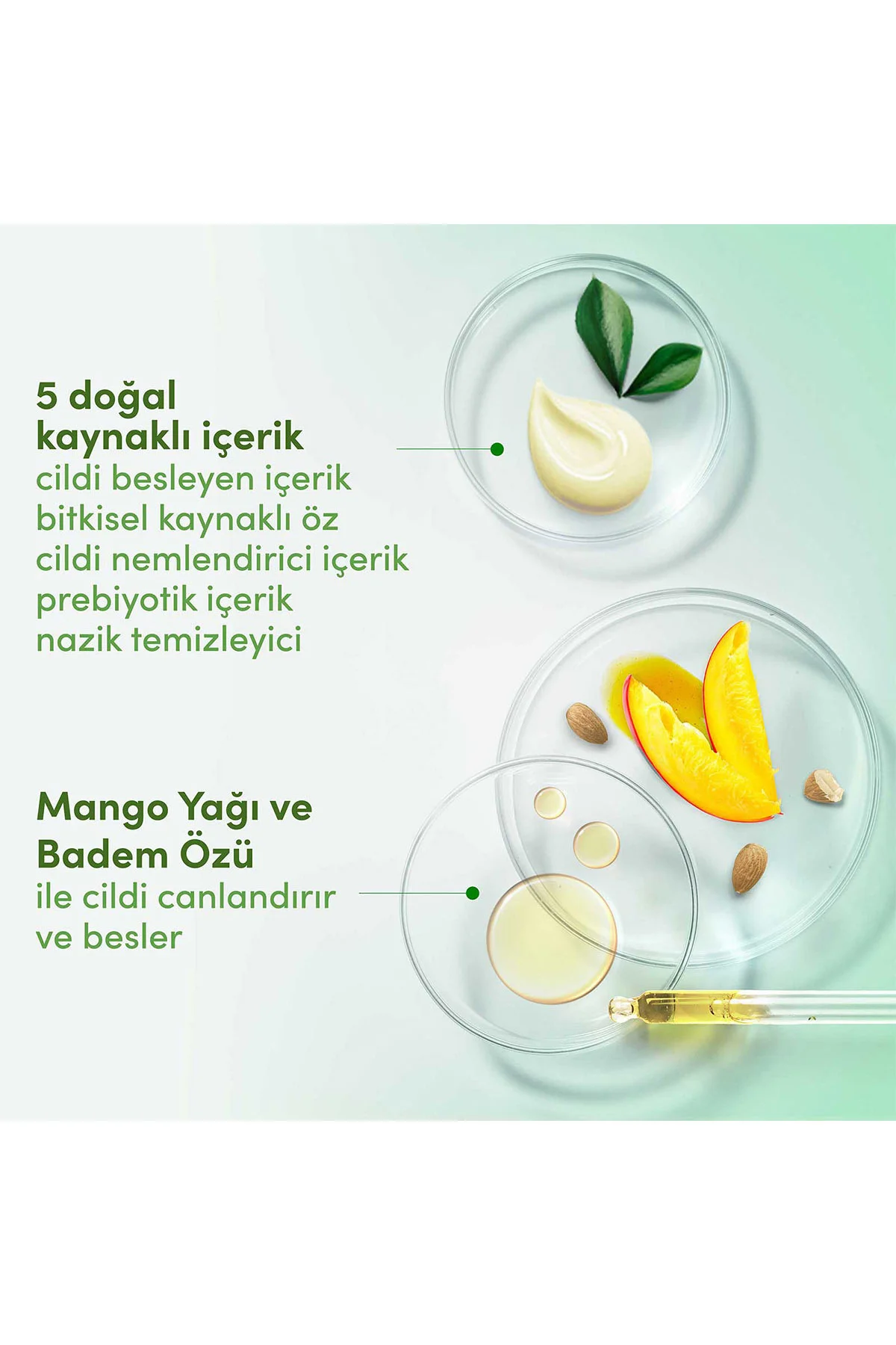 Nemlendirici Duş Jeli Mango Yağı & Badem Özü 450ml X2