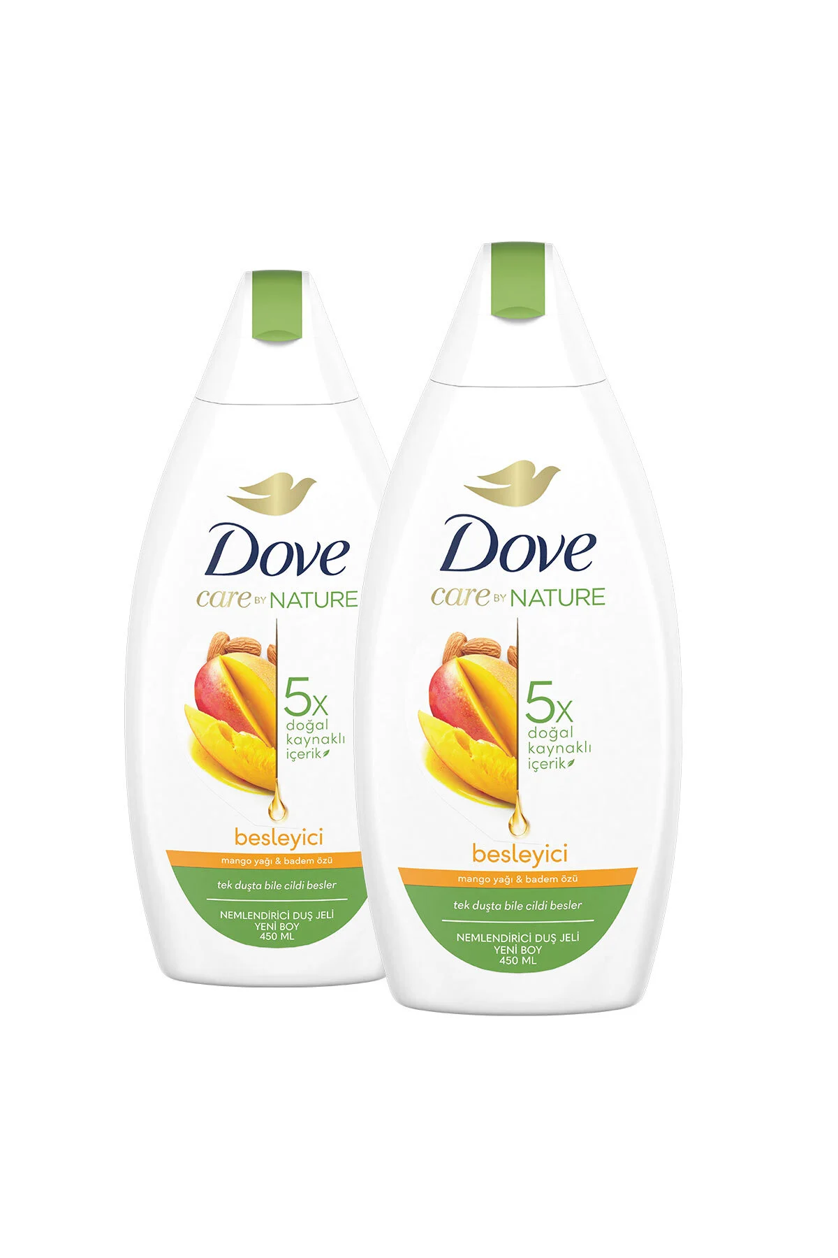 Nemlendirici Duş Jeli Mango Yağı & Badem Özü 450ml X2