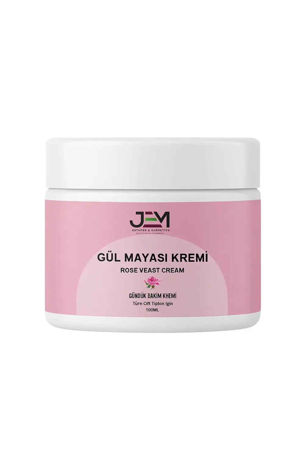Nemlendirici Gündüz Gül Kremi 100 ml Gül Mayası Kremi