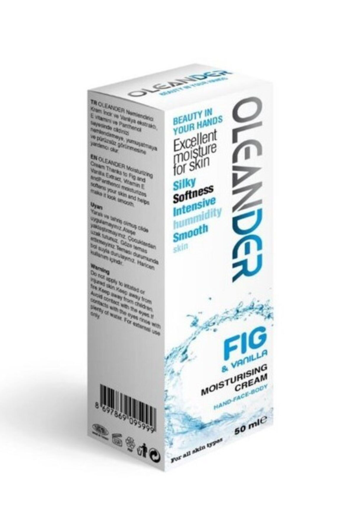 Oleander Nemlendirici Krem İncir Ve Vanilya Ekstraktı